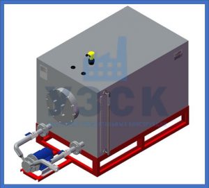 Горизонтальный БДП с насосом в Северске