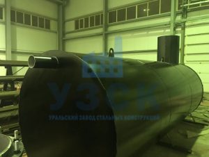 Резервуар горизонтальный стальной наземный в Северске