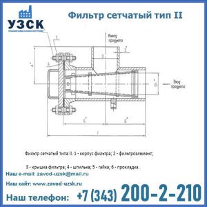 Фильтр сетчатый ФС по Т-ММ-11-2003 в Северске